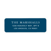 カスタム差出人住所ラベル ラベル (正面)