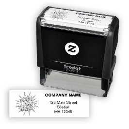 カスタム差出人住所ロゴ セルフインキングスタンプ