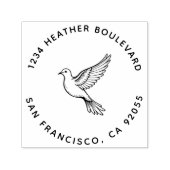 カスタム差出人住所名 セルフインキングスタンプ (デザイン)