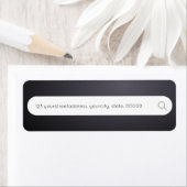 カスタム差出人住所 ラベル (インサイチュ)