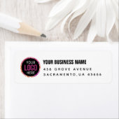 カスタム差出人住所 ラベル (インサイチュ)