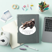 カスタム市場テーマ強気ステッカーラベル シール (iPadカバー)