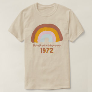 カスタム年虹の世界をより良い場所 Tシャツ