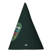 カスタム年齢と名おもしろい前誕生日 パーティーハット (右)