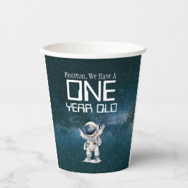 カスタム年齢宇宙の誕生日パーティー 紙コップ