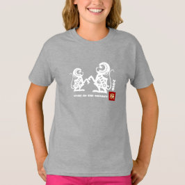カスタム年|中国のサルのTシャツの年 Tシャツ