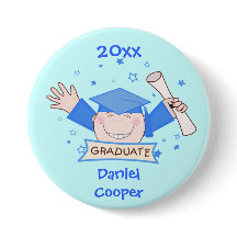 カスタム幼稚園卒業ボタン少年ボタン