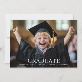 カスタム幼稚園3写真クラシック院生 案内状