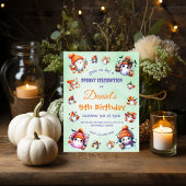 カスタム幽霊テーマ子供の誕生日パーティー 招待状