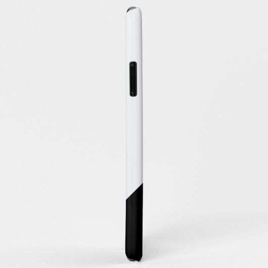 カスタム幾何学白黒の写真 Case-Mate iPhoneケース (裏面/右)