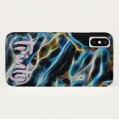 カスタム幾何芸術的Iphone xケース Case-Mate iPhoneケース (裏面(横))