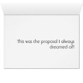 カスタム広告看板プロポーザルユーモア (内部横(下))