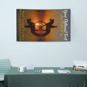 カスタム広告馬ショー乗馬 横断幕 (トレードショー)