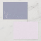 ::カスタム座席表: Hollyhock & Andampandand プレイスカード (正面/裏面)