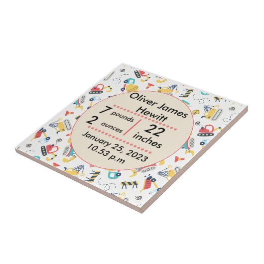 カスタム建築誕生の状態 タイル (側面)