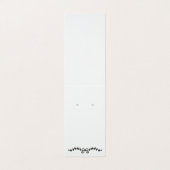 カスタム弓葉自立耳飾りカード 名刺 (外部フラット)