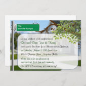 カスタム引っ越し祝いパーティー収集招待状 招待状 (正面/裏面)