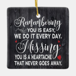 カスタム引用文の記憶は、馬のための記念碑 セラミックオーナメント