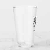 カスタム引用文や歌の歌詞 – ユニーク Beer タンブラーグラス (右)