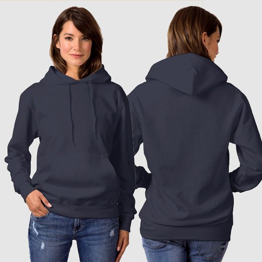 カスタム引用文アートワーク濃色女性 パーカ