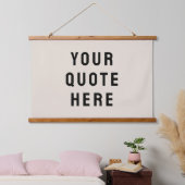 カスタム引用文バナーシパーソナライズされたュ引用文ウォール 吊り下げ型タペストリー (寝室)
