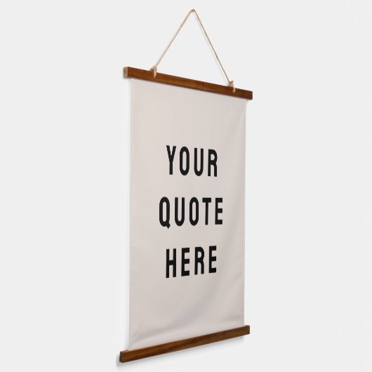 カスタム引用文バナーシパーソナライズされたュ引用文ウォール 吊り下げ型タペストリー (傾斜あり)