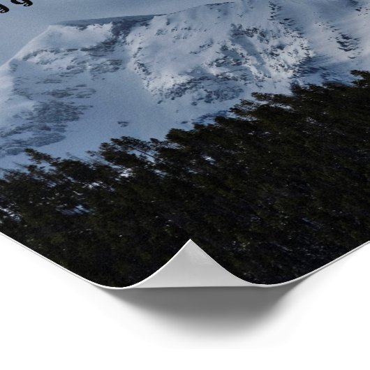 カスタム引用文パーソナライズされたポスター ポスター (角)