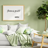 カスタム引用文ポスター作シンプル成 ポスター