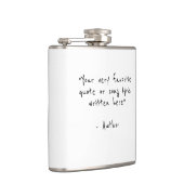 カスタム引用文 – 独自のお尻を作成 フラスク (右)