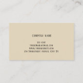 カスタム彫り素朴材 名刺 (裏面)