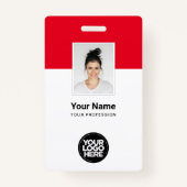 カスタム従業企業の員名タグバッジ バッジ (正面)