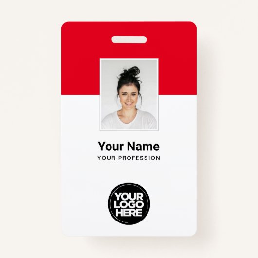 カスタム従業企業の員名タグバッジ バッジ (正面)