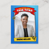 カスタム従業員のトレーディングカードの感謝ギフト コーリングカード (正面)