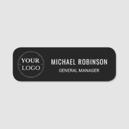 カスタム従業員名ロゴの磁気ピンまたはセーフティピン 名札