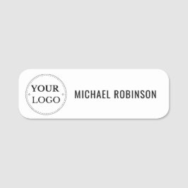 カスタム従業員名ロゴの磁気ピンまたはセーフティピン 名札