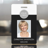 カスタム従業員名ロゴフォトワー企業のク バッジ
