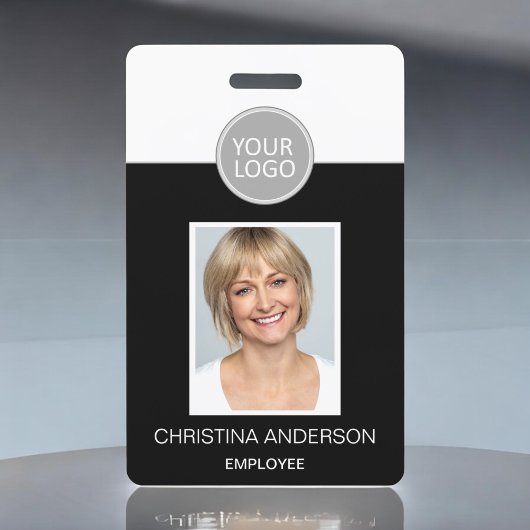 カスタム従業員名ロゴフォトワー企業のク バッジ