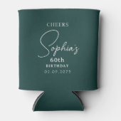 カスタム応援マイルストーン誕生日クーラーボックス 缶クーラー (正面)