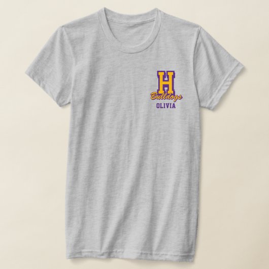 カスタム応援団 名前入り Tシャツ (レイダウン)