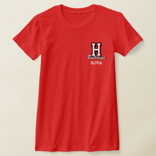カスタム応援団 名前入り Tシャツ (レイダウン)