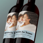 カスタム応援第一母の日ワインラベル ワインラベル