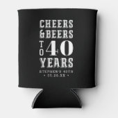 カスタム応援&ビアーズマイルストン誕生日 缶クーラー (正面)