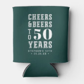 カスタム応援&ビアーズマイルストン誕生日 缶クーラー (正面)