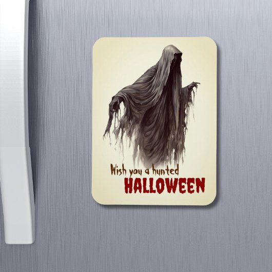 カスタム怖不気味怖ハ幽霊のよく出るロウィン幽霊 マグネット