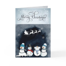 カスタム恋しく思クリスマス・カード