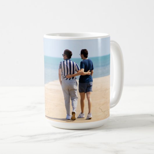 カスタム恋人のマグカップ コーヒーマグカップ (正面右)