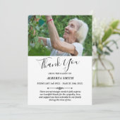 カスタム悔やみや弔慰サンキューカード 招待状 (スタンド正面)