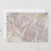 カスタム悔やみや弔慰図解入りの、写真付きのラムフォールスノー カード (裏面)