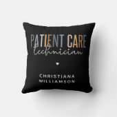 カスタム患者気に技術者PCTギフト クッション (裏面)