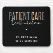 カスタム患者気に技術者PCTギフト マウスパッド (正面)
